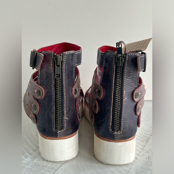 Women’s BedStu Artemia, Tonic Breeze Rustic Platform Gladiator Leather Sandals 9 - Picture 6 of 14